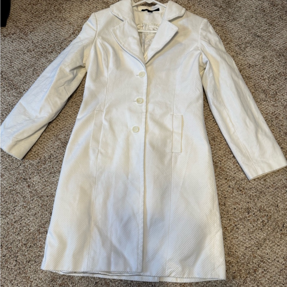 Women's Express White Coat